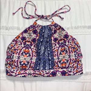 Athleta High Neck Bikini Top